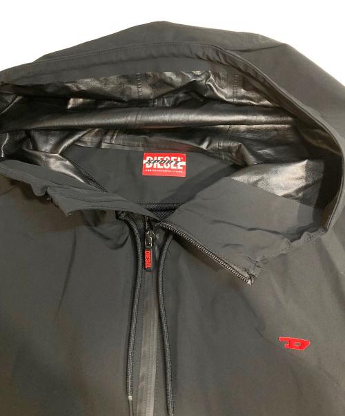 DIESEL（ディーゼル）DIESEL (ディーゼル) ナイロンジャケット ブラック サイズ:Lの古着・服飾アイテム