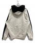 Supreme (シュプリーム) S logo hooded sweatshirt ブラック×ホワイト サイズ:L：14000円
