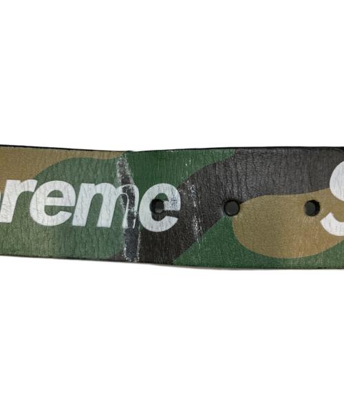SUPREME（シュプリーム）Supreme (シュプリーム) Repeat Leather Belt サイズ:Lの古着・服飾アイテム