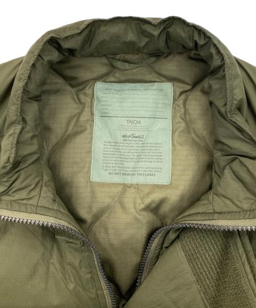 TAION（タイオン）TAION (タイオン) WILD THINGS (ワイルドシングス) 別注モンスターパーカー オリーブ サイズ:Lの古着・服飾アイテム