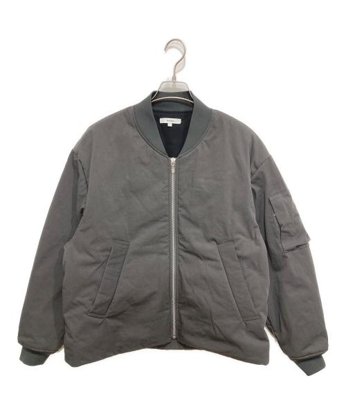 kontor（コントール）kontor (コントール) Padded Flight Jacket グレー サイズ:2の古着・服飾アイテム