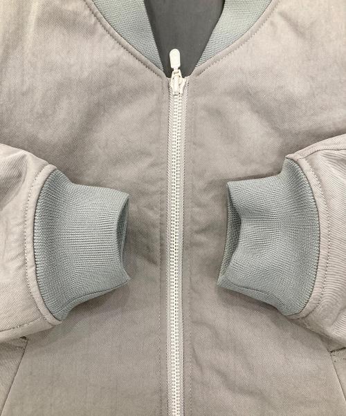 kontor（コントール）kontor (コントール) Padded Flight Jacket グレー サイズ:2の古着・服飾アイテム