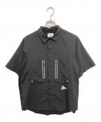 and wanderアンドワンダー）の古着「Tech SS Shirt」｜ブラック