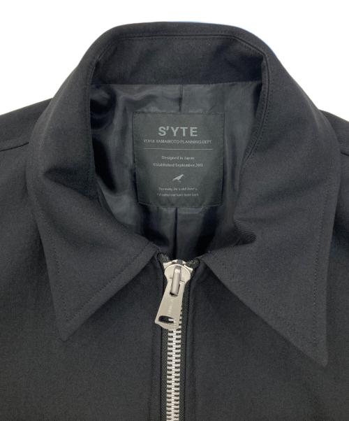 s'yte（サイト）s'yte (サイト) ジップアップジャケット ブラック サイズ:3の古着・服飾アイテム