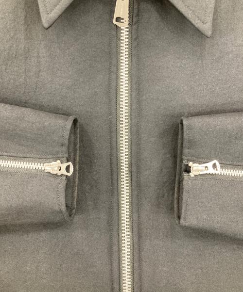 s'yte（サイト）s'yte (サイト) ジップアップジャケット ブラック サイズ:3の古着・服飾アイテム