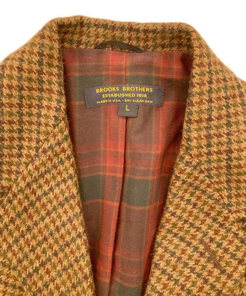BROOKS BROTHERS（ブルックスブラザーズ）BROOKS BROTHERS (ブルックスブラザーズ) 3Bジャケット ブラウン サイズ:Lの古着・服飾アイテム