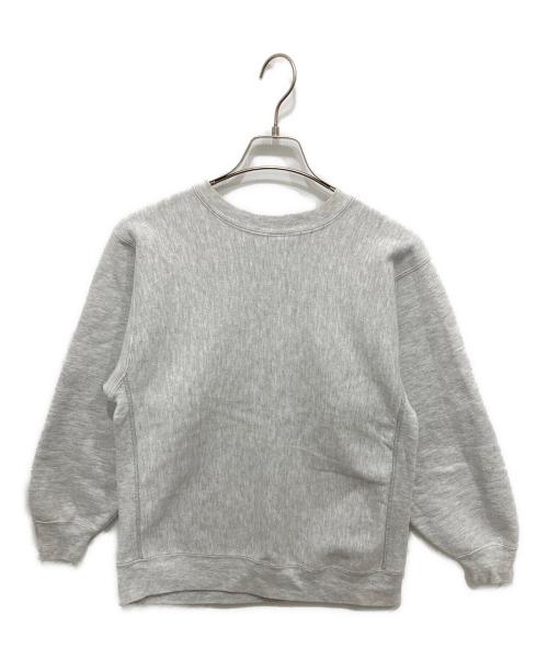 Champion REVERSE WEAVE（チャンピオン リバース ウィーブ）Champion REVERSE WEAVE (チャンピオン リバース ウィーブ) クルーネックスウェット グレー サイズ:Lの古着・服飾アイテム