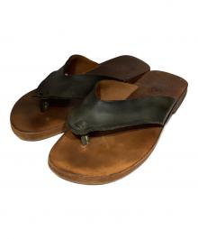 MOTO（モト）の古着「トングサンダル」｜ブラック×ブラウン