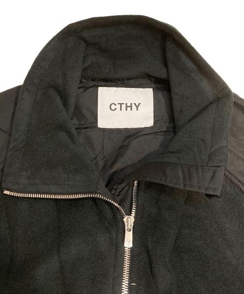 CTHY（シティ）CTHY (シティ) トスカーナフリースジャケット ブラック サイズ:Lの古着・服飾アイテム