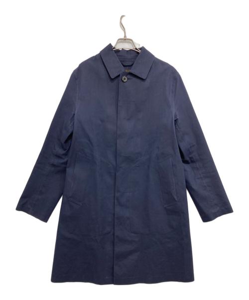MACKINTOSH（マッキントッシュ）MACKINTOSH (マッキントッシュ) ゴム引きコート ネイビー サイズ:38の古着・服飾アイテム