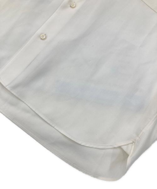 MAISON SPECIAL（メゾンスペシャル）MAISON SPECIAL (メゾンスペシャル) ウールシャンブレープライムオーバーシャツ アイボリー サイズ:Lの古着・服飾アイテム