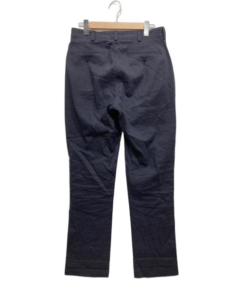 山内（ヤマウチ）山内 (ヤマウチ) リネンレーヨンスラックス ネイビー サイズ:3の古着・服飾アイテム