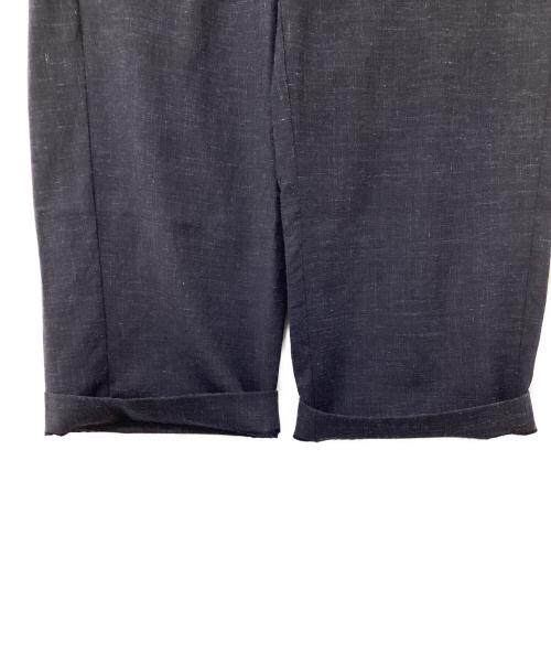 un/unbient（アン/アンビエント）un/unbient (アン/アンビエント) ウールリネンパンツ ネイビー サイズ:Mの古着・服飾アイテム