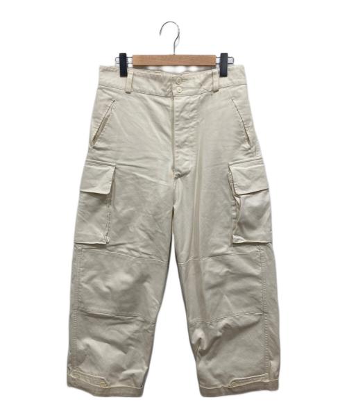waiper（ワイパー）WAIPER (ワイパー) フランス軍 M-47 カーゴパンツ ホワイト サイズ:23の古着・服飾アイテム