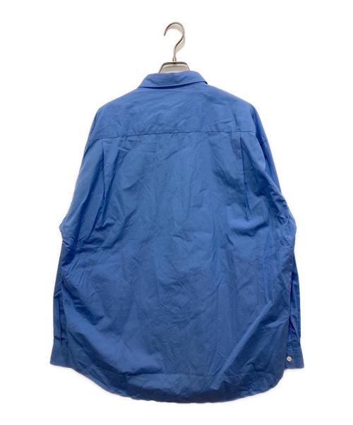 EDIFICE（エディフィス）EDIFICE (エディフィス) トーマスメイソン オーバーサイズ レギュラー シャツ スカイブルー サイズ:Mの古着・服飾アイテム