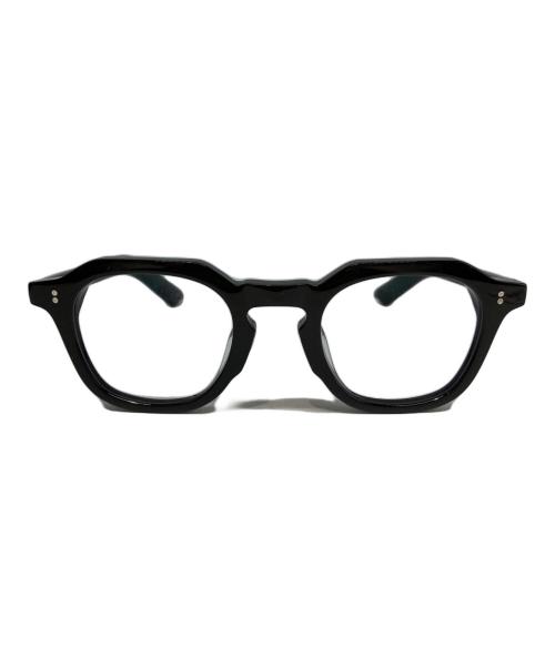 few.（フュー）few. (フュー) 伊達眼鏡 ブラック サイズ:46□24-145-C1の古着・服飾アイテム