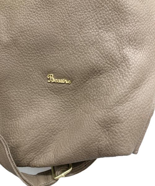 Beaure（ビュレ）Beaure (ビュレ) 2WAYトートバッグ ベージュの古着・服飾アイテム