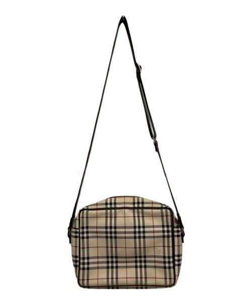 BURBERRY（バーバリー）BURBERRY (バーバリー) ノヴァチェック ショルダーバッグ ベージュの古着・服飾アイテム