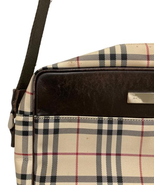 BURBERRY（バーバリー）BURBERRY (バーバリー) ノヴァチェック ショルダーバッグ ベージュの古着・服飾アイテム