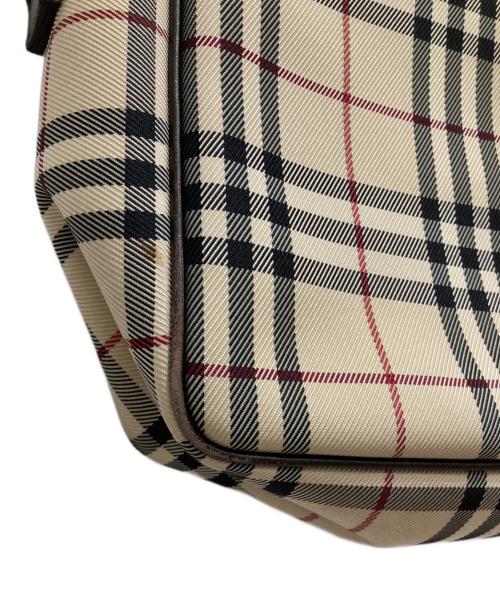 BURBERRY（バーバリー）BURBERRY (バーバリー) ノヴァチェック ショルダーバッグ ベージュの古着・服飾アイテム