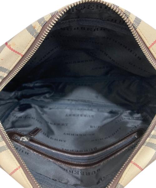 BURBERRY（バーバリー）BURBERRY (バーバリー) ノヴァチェック ショルダーバッグ ベージュの古着・服飾アイテム