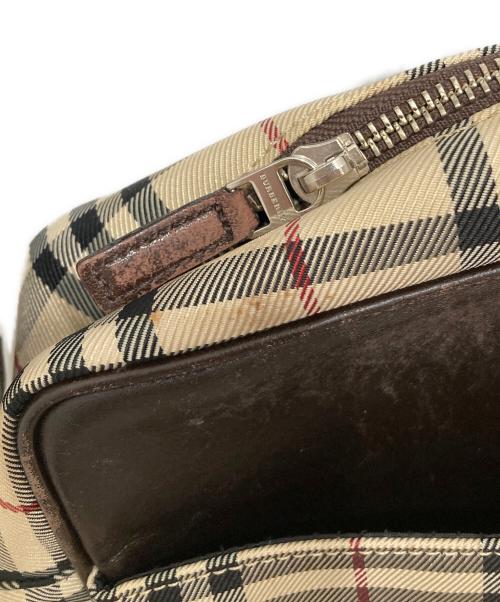 BURBERRY（バーバリー）BURBERRY (バーバリー) ノヴァチェック ショルダーバッグ ベージュの古着・服飾アイテム