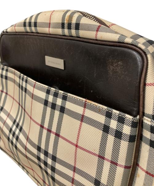 BURBERRY（バーバリー）BURBERRY (バーバリー) ノヴァチェック ショルダーバッグ ベージュの古着・服飾アイテム