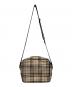BURBERRY (バーバリー) ノヴァチェック ショルダーバッグ ベージュ：7000円
