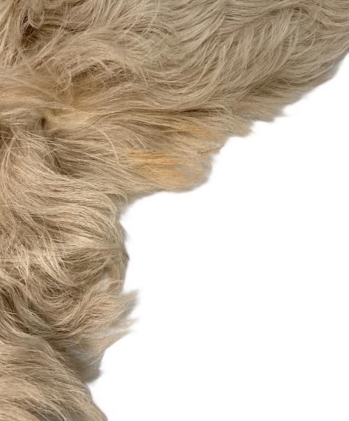 DIESEL（ディーゼル）DIESEL (ディーゼル) ラムスキンファーコート ベージュ サイズ:XXS（170/76A）の古着・服飾アイテム