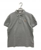 MONCLERモンクレール）の古着「ポロシャツ」｜グレー