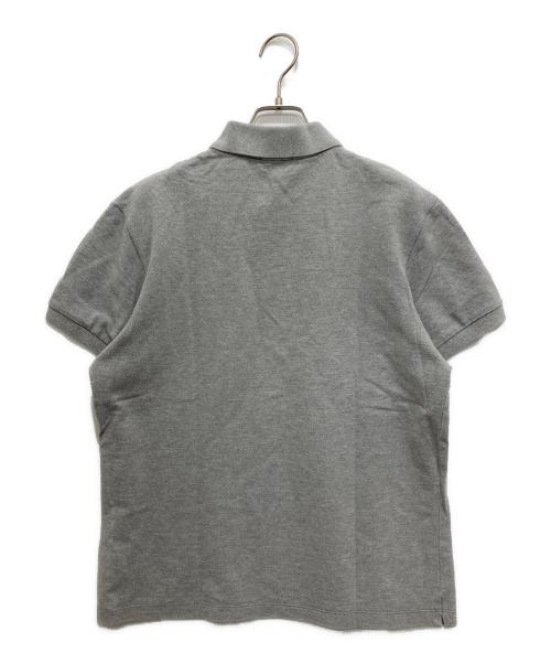 MONCLER（モンクレール）MONCLER (モンクレール) ポロシャツ グレー サイズ:Mの古着・服飾アイテム