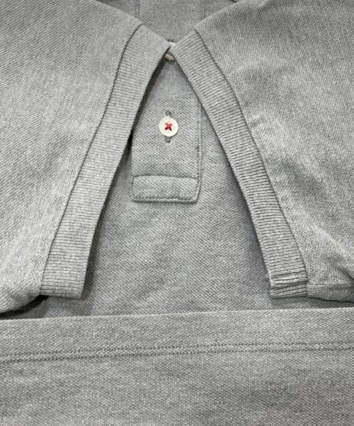 MONCLER（モンクレール）MONCLER (モンクレール) ポロシャツ グレー サイズ:Mの古着・服飾アイテム