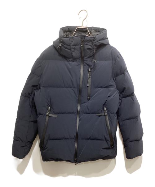 nano・universe（ナノ・ユニバース）nano・universe (ナノ・ユニバース) スポーティフードダウン ネイビー サイズ:Mの古着・服飾アイテム