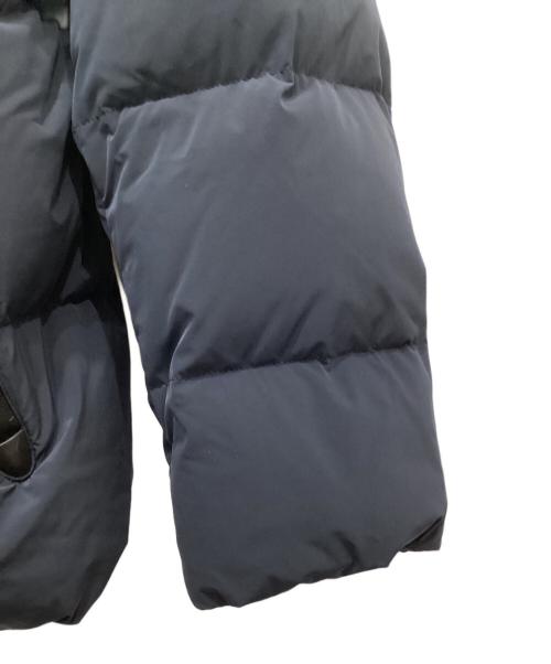 nano・universe（ナノ・ユニバース）nano・universe (ナノ・ユニバース) スポーティフードダウン ネイビー サイズ:Mの古着・服飾アイテム