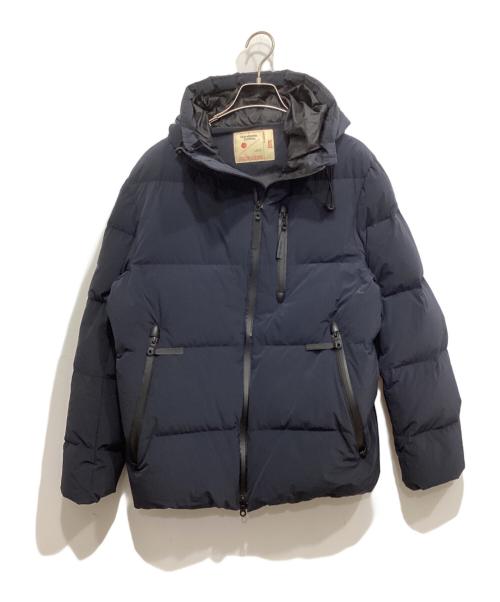 nano・universe（ナノ・ユニバース）nano・universe (ナノ・ユニバース) スポーティフードダウン ネイビー サイズ:Mの古着・服飾アイテム