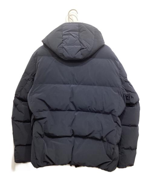 nano・universe（ナノ・ユニバース）nano・universe (ナノ・ユニバース) スポーティフードダウン ネイビー サイズ:Mの古着・服飾アイテム