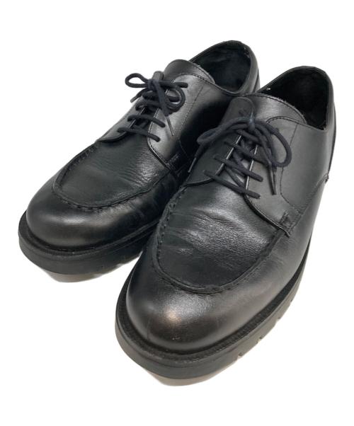 KLEMAN（クレマン）KLEMAN (クレマン) Uチップレザーシューズ ブラック サイズ:42の古着・服飾アイテム