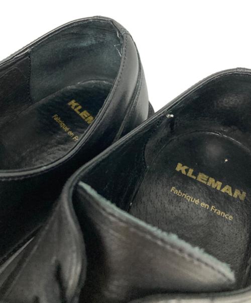 KLEMAN（クレマン）KLEMAN (クレマン) Uチップレザーシューズ ブラック サイズ:42の古着・服飾アイテム