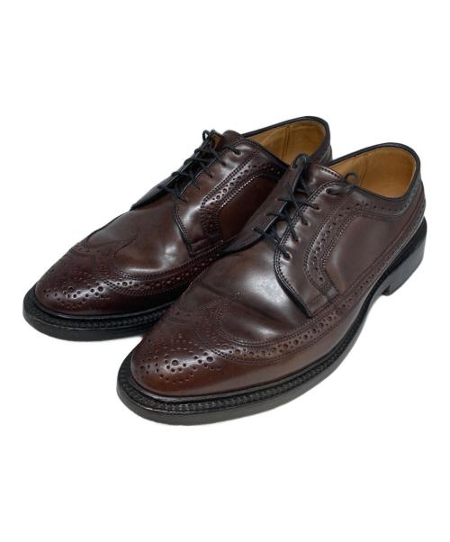 Allen Edmonds（アレン エドモンズ）Allen Edmonds (アレン エドモンズ) ウィングチップシューズ ブラウン サイズ:8 1/2の古着・服飾アイテム