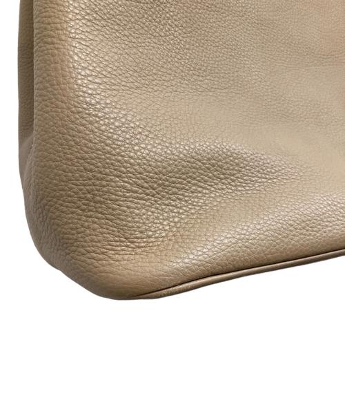 Cisei firenze（チセイ フィレンツェ）Cisei FIRENZE (チセイ フィレンツェ) レザートートバッグ ベージュの古着・服飾アイテム