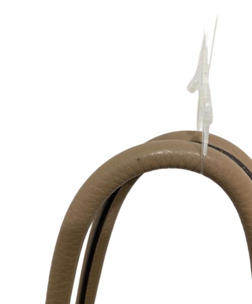 Cisei firenze（チセイ フィレンツェ）Cisei FIRENZE (チセイ フィレンツェ) レザートートバッグ ベージュの古着・服飾アイテム