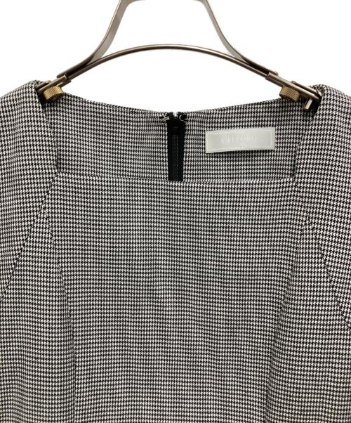 CELFORD（セルフォード）CELFORD (セルフォード) トリプルクロスワンピース グレー サイズ:38の古着・服飾アイテム