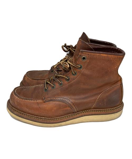 RED WING（レッドウィング）RED WING (レッドウィング) 6-inch Classic Moc ブラウン サイズ:9Dの古着・服飾アイテム