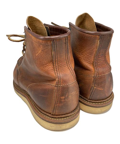 RED WING（レッドウィング）RED WING (レッドウィング) 6-inch Classic Moc ブラウン サイズ:9Dの古着・服飾アイテム