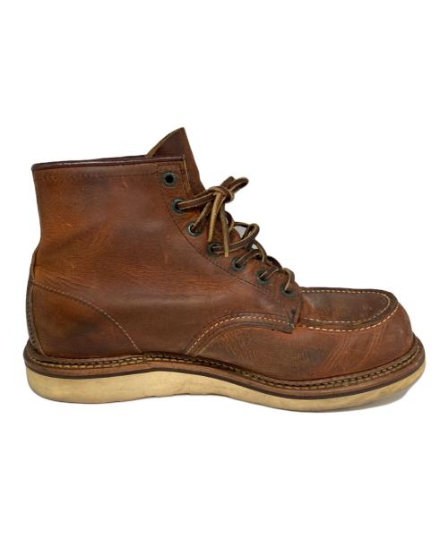 RED WING（レッドウィング）RED WING (レッドウィング) 6-inch Classic Moc ブラウン サイズ:9Dの古着・服飾アイテム