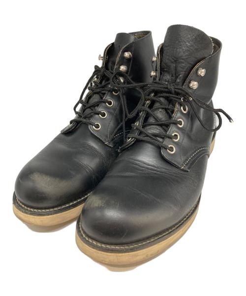 RED WING（レッドウィング）RED WING (レッドウィング) 6-inch Classic Round ブラック サイズ:9Dの古着・服飾アイテム