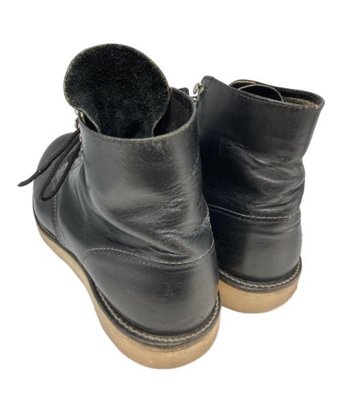 RED WING（レッドウィング）RED WING (レッドウィング) 6-inch Classic Round ブラック サイズ:9Dの古着・服飾アイテム