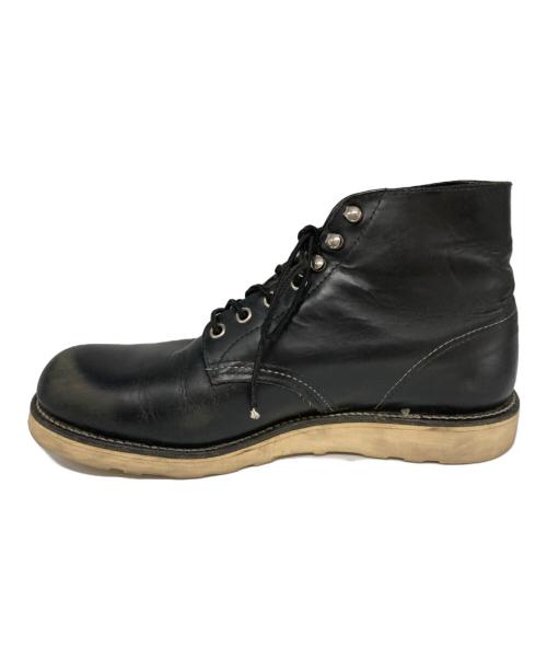 RED WING（レッドウィング）RED WING (レッドウィング) 6-inch Classic Round ブラック サイズ:9Dの古着・服飾アイテム