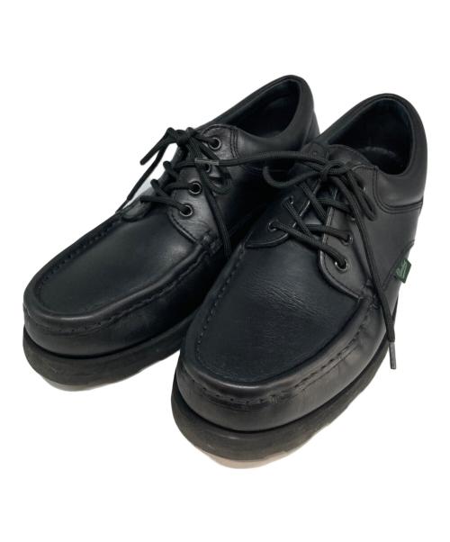 PARABOOT（パラブーツ）PARABOOT (パラブーツ) レザーシューズ ブラック サイズ:11　1/2の古着・服飾アイテム