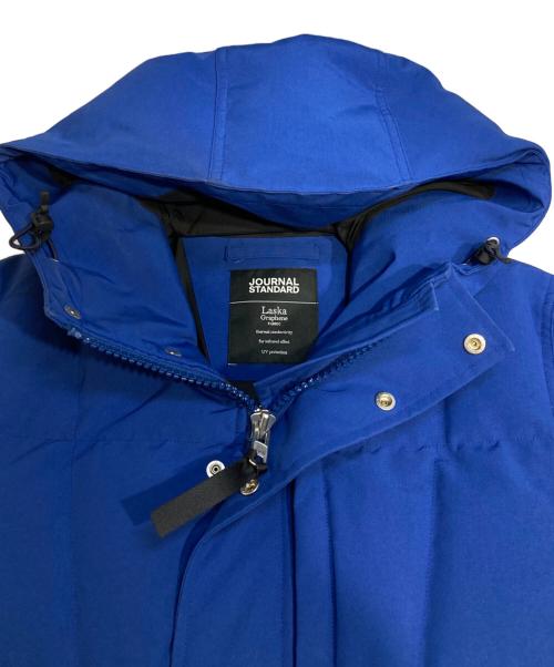 JOURNAL STANDARD（ジャーナルスタンダード）JOURNAL STANDARD (ジャーナルスタンダード) LASKA GRAPHENE HOOD DOWN JACKET ブルー サイズ:Mの古着・服飾アイテム